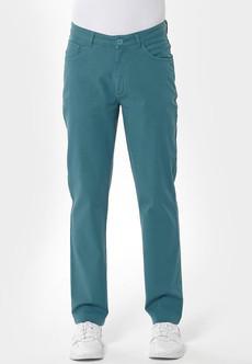 Broek Five Pocket Petrol Groen via Shop Like You Give a Damn