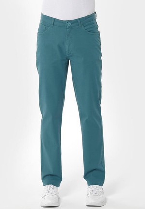 Broek Five Pocket Petrol Groen from Shop Like You Give a Damn