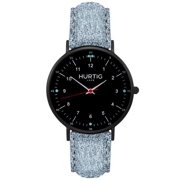 Horloge Moderna SuÃ¨de Zwart & Mosterdgeel from Shop Like You Give a Damn
