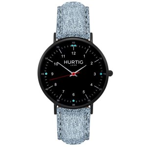 Horloge Moderna SuÃ¨de Zwart & Mosterdgeel from Shop Like You Give a Damn