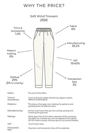 Broek Soft Wind Wit from Shop Like You Give a Damn