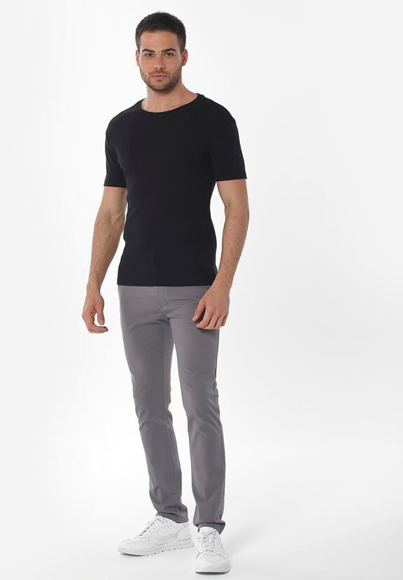 Chinobroek Slim Shadow Grey from Shop Like You Give a Damn