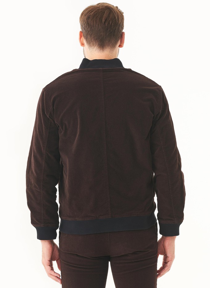 Bomber Jacket Corduroy Espresso from Shop Like You Give a Damn