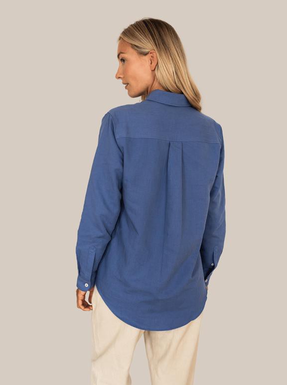 Blouse Wilgenblauw from Shop Like You Give a Damn