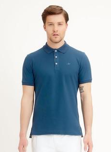 Poloshirt Navy via Shop Like You Give a Damn