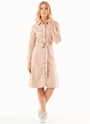 Overhemdjurk Tencel Biologisch Katoen Beige from Shop Like You Give a Damn