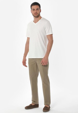 Broek Five Pocket Olijfgroen from Shop Like You Give a Damn