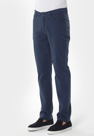 Broek Five Pocket Marineblauw from Shop Like You Give a Damn