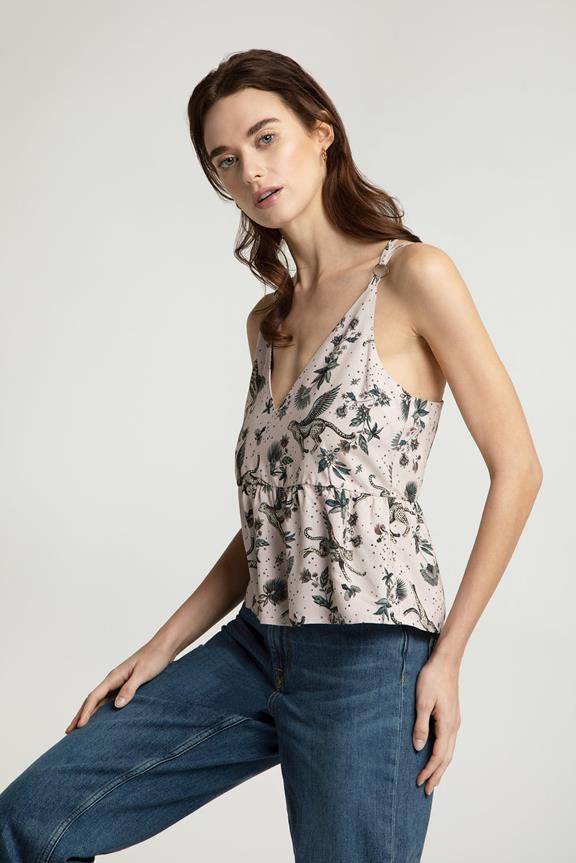 Top Ronnia Tropic Cheetah Lichtroze from Shop Like You Give a Damn