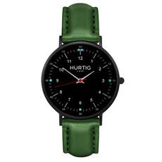Moderna Horloge All Black & Groen via Shop Like You Give a Damn