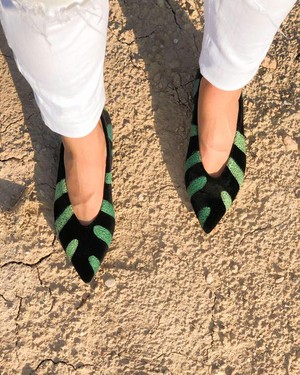 Loafers Monstera Groen from Shop Like You Give a Damn