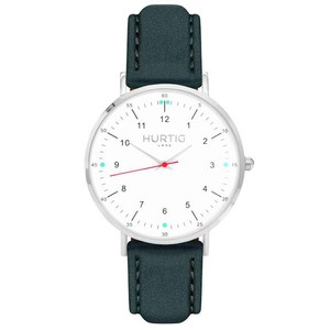 Horloge Moderno Zilver Wit & Camel from Shop Like You Give a Damn