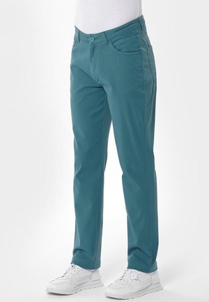 Broek Five Pocket Petrol Groen from Shop Like You Give a Damn