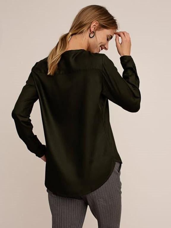 Magnolia Blouse Groen from Shop Like You Give a Damn