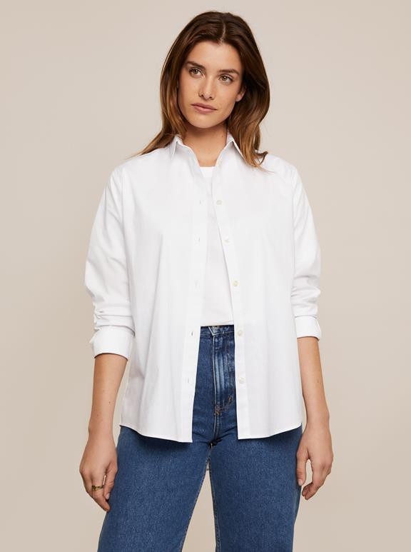 Willow Blouse Wit from Shop Like You Give a Damn