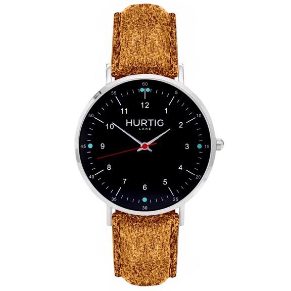Horloge Moderno Zilver Zwart & Mosterd from Shop Like You Give a Damn