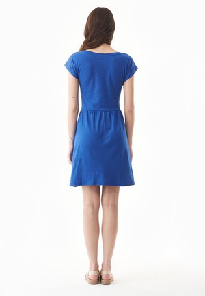 Jurk Jersey Slub Zeeblauw from Shop Like You Give a Damn