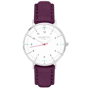 Horloge Moderno Zilver Wit & Camel from Shop Like You Give a Damn