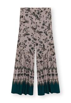 Culottebroek Joaline Tropic Cheetah Lichtroze via Shop Like You Give a Damn