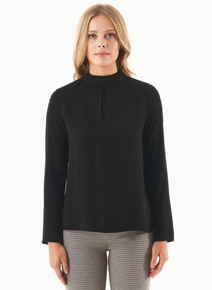 Blouse Ecovero Zwart from Shop Like You Give a Damn