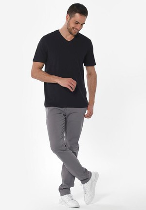 Chino Broek Schaduwgrijs from Shop Like You Give a Damn
