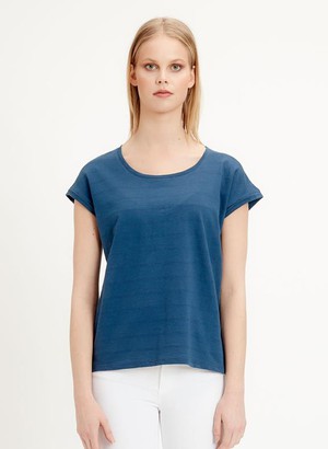 T-Shirt Blauw from Shop Like You Give a Damn