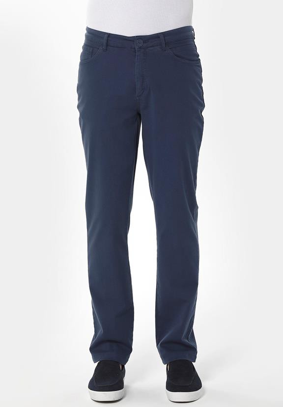 Broek Five Pocket Marineblauw from Shop Like You Give a Damn