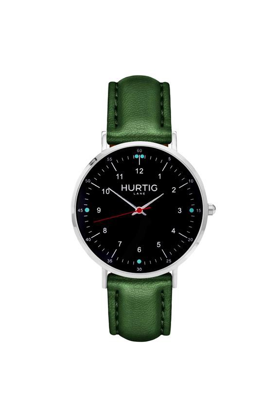 Horloge Moderno Zilver, Zwart & Groen from Shop Like You Give a Damn