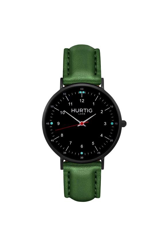 Moderno Horloge All Black & Groen from Shop Like You Give a Damn