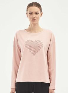 Sweatshirt Met Geborduurd Hart via Shop Like You Give a Damn