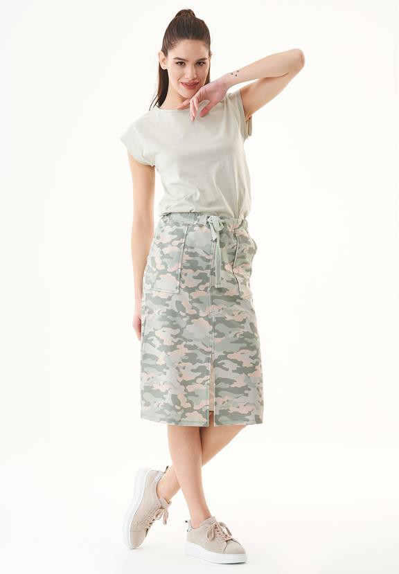 Rok Met Camouflagepatroon from Shop Like You Give a Damn