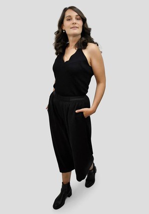 Broek Tavira Zwart from Shop Like You Give a Damn