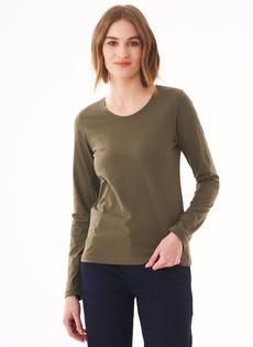 Top Lange Mouwen Olive via Shop Like You Give a Damn
