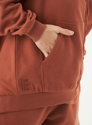 Sweatvest Jale Cinnamon from Shop Like You Give a Damn