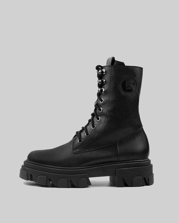 Combat Boots Zwart from Shop Like You Give a Damn