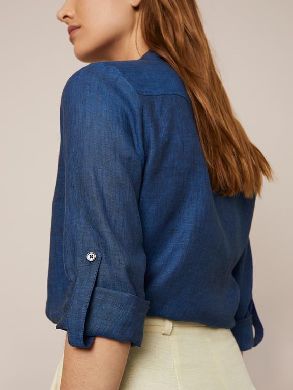 Blouse Elm Blauw from Shop Like You Give a Damn