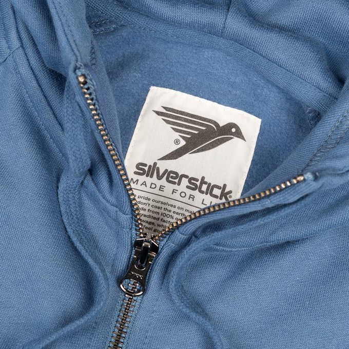 vikafjell organic cotton zip hoodie from Silverstick