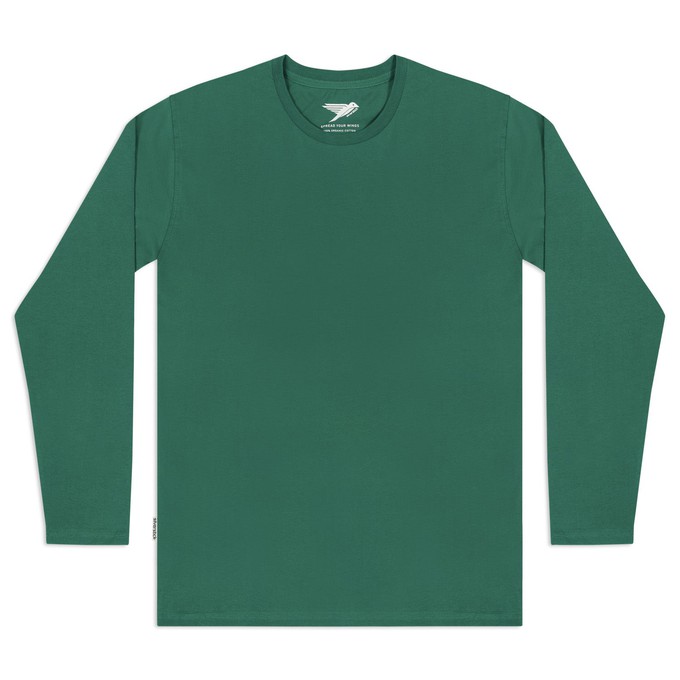 adventure organic long sleeve tee from Silverstick