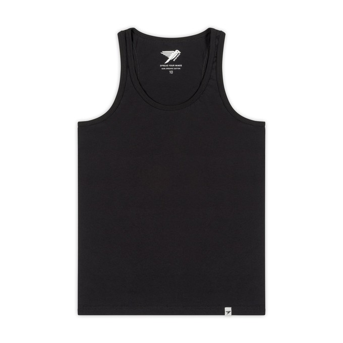 ray organic cotton vest from Silverstick