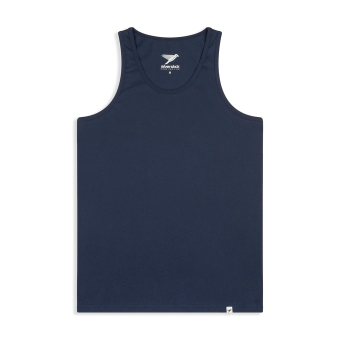 ray organic cotton vest from Silverstick