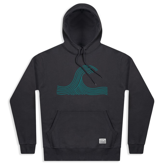 wave organic cotton hoodie from Silverstick