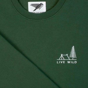 live wild organic cotton sweat from Silverstick