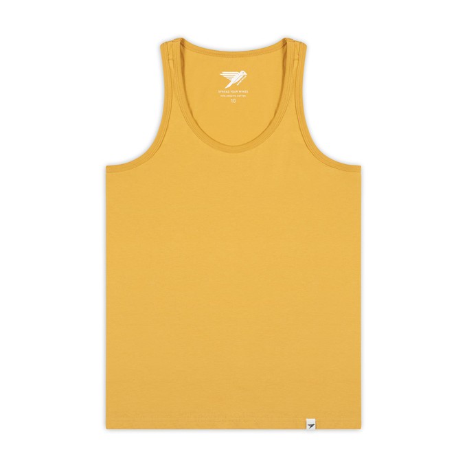 ray organic cotton vest from Silverstick