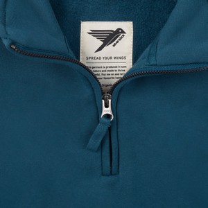 nevis organic cotton quarter zip from Silverstick