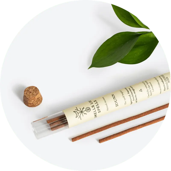 Natural Incense Idunn 5pcs (€1.50/1 piece) from Skin Matter