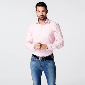 Overhemd - Slim Fit - Checkered Pink from SKOT