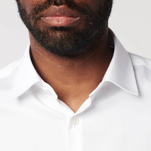 Overhemd - Slim Fit - Circular White from SKOT