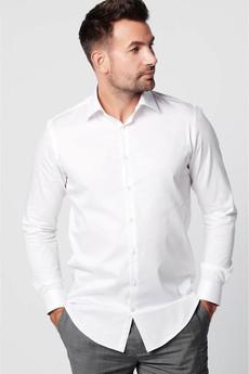 Overhemd - Slim Fit - Serious White (Laatste voorraad) via SKOT