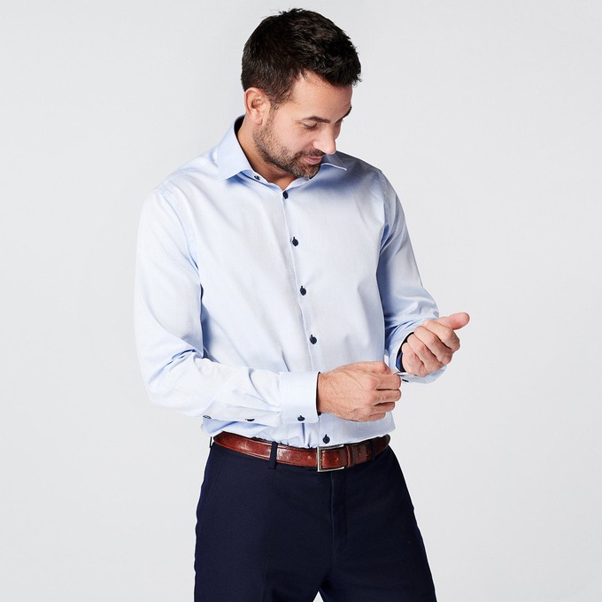 Overhemd - Slim Fit - Business Blue from SKOT