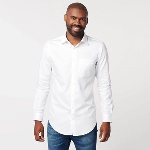 Overhemd - Slim Fit - Circular White from SKOT